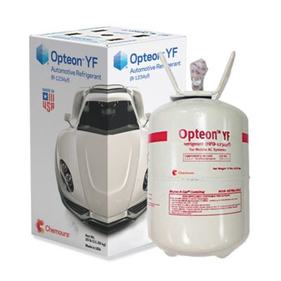 R-1234yf Refrigerant 25lb Cylinder Chemours/Opeton MADE IN USA! BEST PRICE PER OZ!