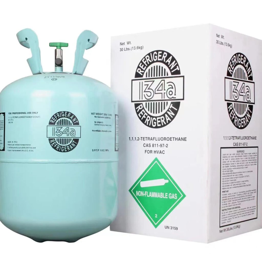 R-134A 30lb Refrigerants 30lb HVAC 1/4 ACME