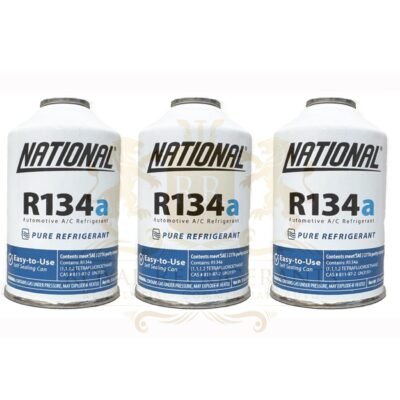 R-134a 12oz Cans (3) National Cans for AC Recharging