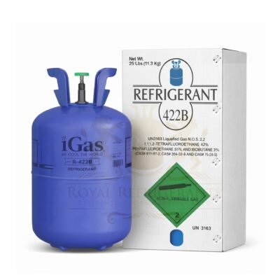 R-422B 25 lb (NU22) Refrigerant AMERICAN BRANDED New Factory Sealed Cylinder- USA Brand, High-Purity HVAC Refrigerant