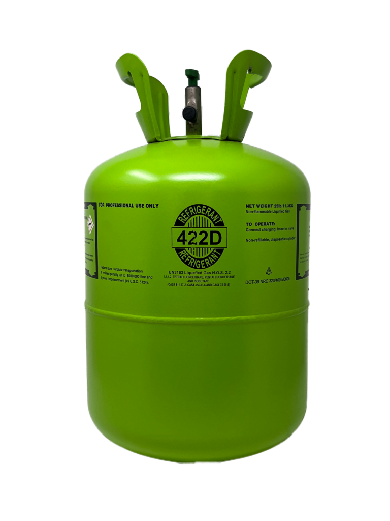 R-422D 25 LB REFRIGERANT NEW FACTORY SEALED CYLINDER