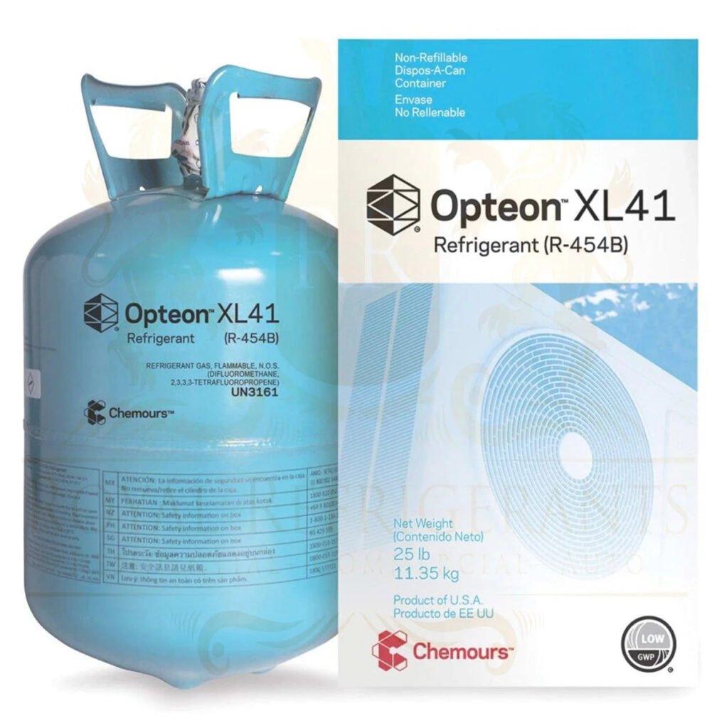 R-454B Opteon XL /Chemours 20lb 410A Automotive Replacement! Low GWP 454B