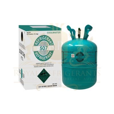 R-507 25 lb Refrigerant AMERICAN BRANDED New Factory Sealed Cylinder- USA Brand, High-Purity HVAC Refrigerant