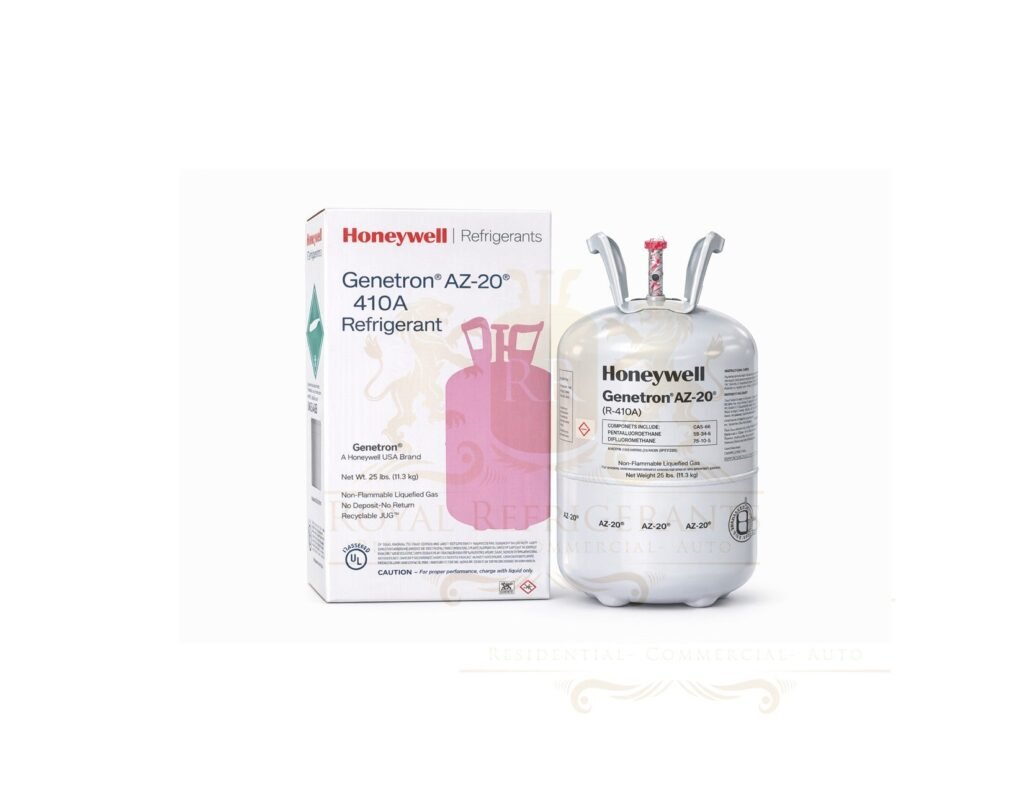 Honeywell R-410A (AZ-20) Refrigerant 25lb Made in USA Virgin/Factory Sealed