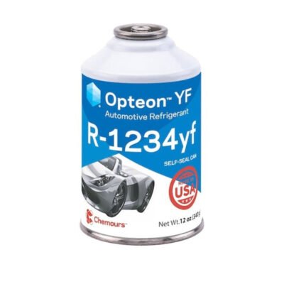 R-1234YF Can 12oz Refrigerant Opteon/Chemours MADE IN USA